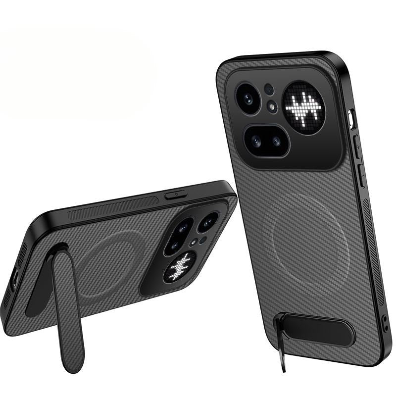 Nothing Phone (4a) Pro EIDERWOOD Hybrid Mobilcover m. Kickstand - Grå