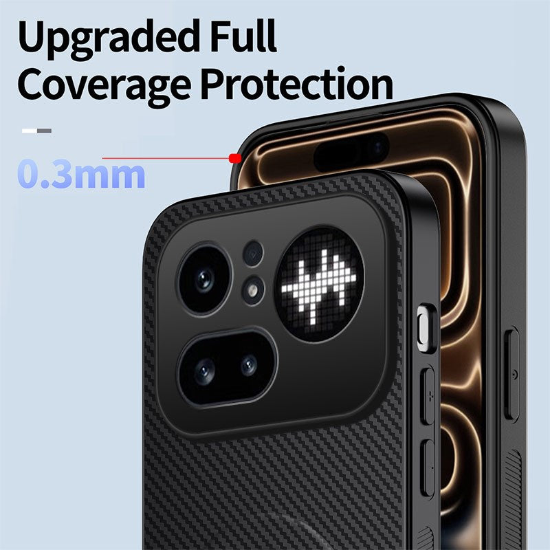 Nothing Phone (4a) Pro EIDERWOOD Hybrid Mobilcover m. Kickstand - Blå