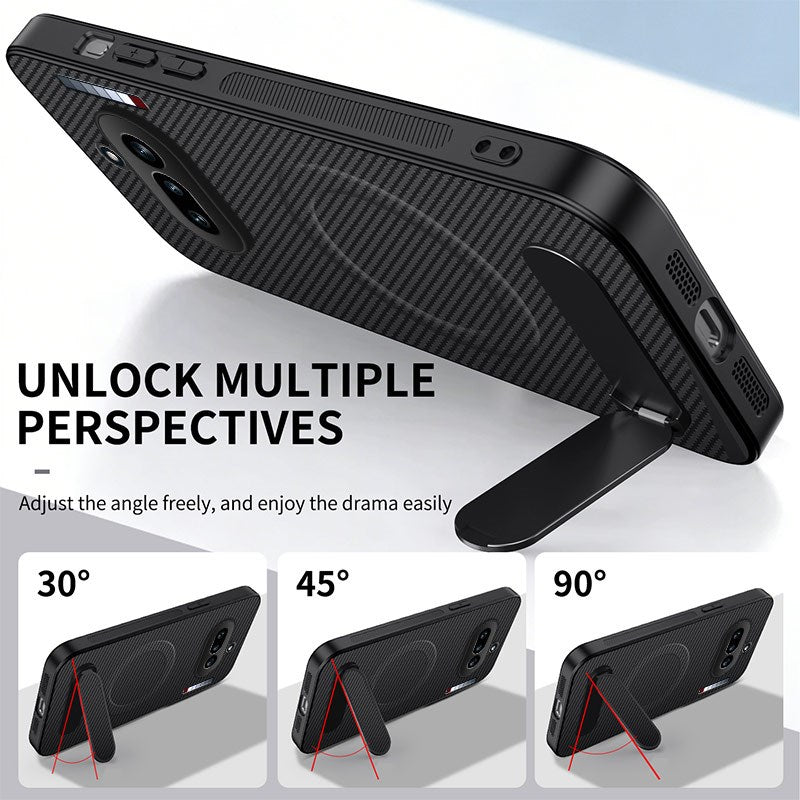 Nothing Phone (4a) EIDERWOOD Hybrid Mobilcover m. Kickstand - Grå