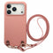 iPhone 17 Pro Max EIDERWOOD Kunstlæder Cover m. Strop - Lyserød