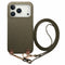 iPhone 17 Pro Max EIDERWOOD Kunstlæder Cover m. Strop - Grøn