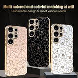 Samsung Galaxy S26 Ultra EIDERWOOD Hybrid Cover - Blomster & Diamant Kamera - Lyserød