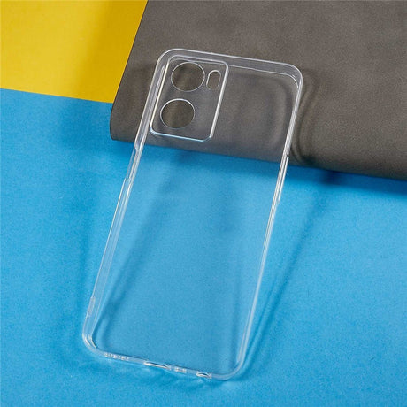 OPPO A57 / A57s EIDERWOOD Fleksibelt Plast Bagside Cover - Gennemsigtig