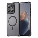 Motorola Moto G77 / G67 EIDERWOOD Hybrid Plastik Bagside Cover - MagSafe Kompatibel - Sort