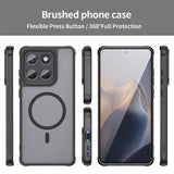 Motorola Moto G77 / G67 EIDERWOOD Hybrid Plastik Bagside Cover - MagSafe Kompatibel - Sort