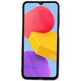 Samsung Galaxy M13 Matt fleksibelt plastbakdeksel - svart