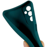 Samsung Galaxy M13 Matt fleksibelt plastbakdeksel - Grønn