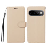 EIDERWOOD Google Pixel 11 / 11 Pro Flipcover inkl. Kortholder & Håndledsrem - Beige