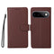 EIDERWOOD Google Pixel 11 / 11 Pro Flipcover inkl. Kortholder & Håndledsrem - Brun