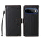 EIDERWOOD Google Pixel 11 Pro XL Flipcover inkl. Kortholder & Håndledsrem - Sort