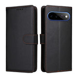 EIDERWOOD Google Pixel 11 Pro XL Flipcover inkl. Kortholder & Håndledsrem - Sort