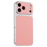 iPhone 17 Pro Max EIDERWOOD Hybrid Mobilcover m. Kunstlæderbelægning - Lyserød