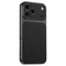 iPhone 17 Pro EIDERWOOD Hybrid Mobilcover m. Kunstlæderbelægning - Sort