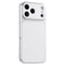 iPhone 17 Pro EIDERWOOD Hybrid Mobilcover m. Kunstlæderbelægning - Hvid