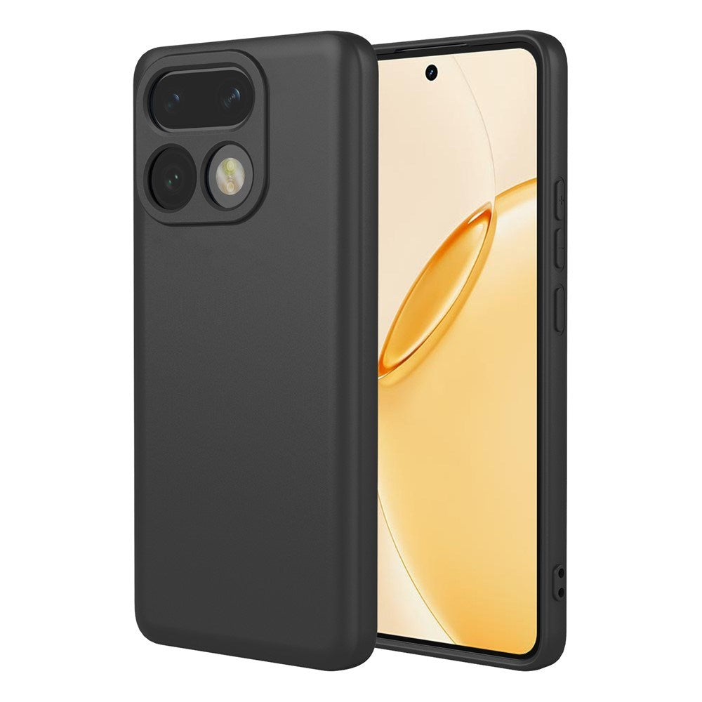 Realme 16 Pro+ EIDERWOOD Foret Fleksibelt Plast Bagside Cover - Sort