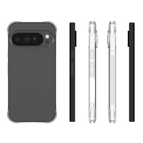 Google Pixel 11 Pro XL EIDERWOOD Fleksibelt Plast Bagside Cover m. Forstærkede Hjørner - Gennemsigtig