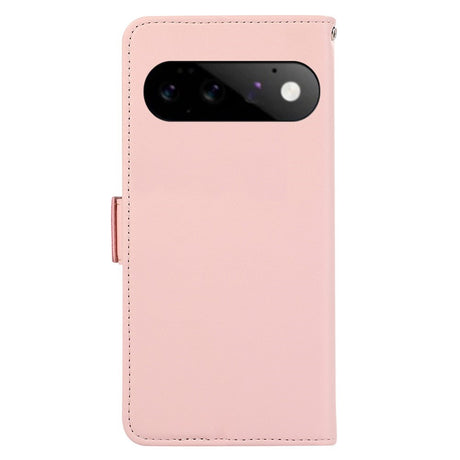 EIDERWOOD Google Pixel 11 / 11 Pro Flipcover - Indbygget RFID-Blocker & Kortholder - Lyserød