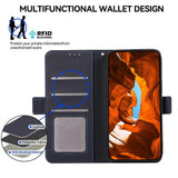 EIDERWOOD Google Pixel 11 / 11 Pro Flipcover - Indbygget RFID-Blocker & Kortholder - Mørkeblå