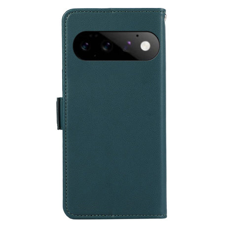 EIDERWOOD Google Pixel 11 / 11 Pro Flipcover - Indbygget RFID-Blocker & Kortholder - Mørkegrøn