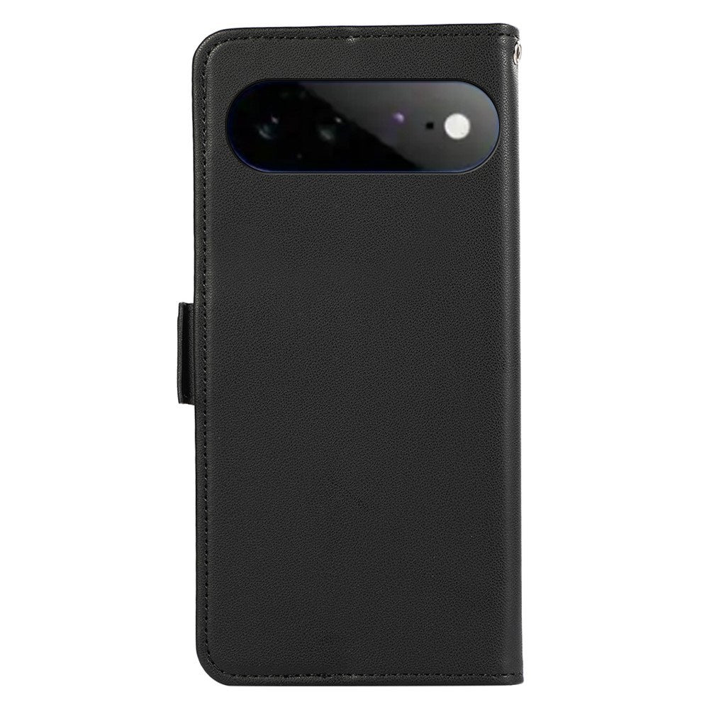 EIDERWOOD Google Pixel 11 Pro XL Flipcover - Indbygget RFID-Blocker & Kortholder - Sort