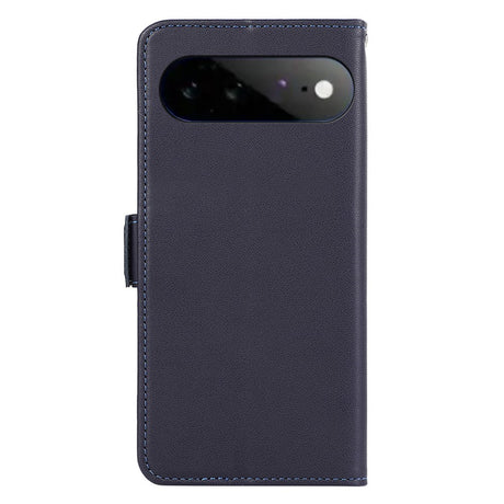 EIDERWOOD Google Pixel 11 Pro XL Flipcover - Indbygget RFID-Blocker & Kortholder - Mørkeblå