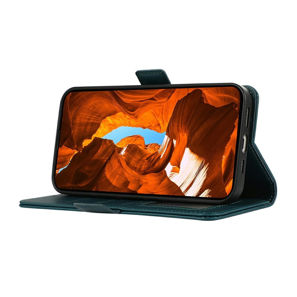 EIDERWOOD Google Pixel 11 Pro XL Flipcover - Indbygget RFID-Blocker & Kortholder - Mørkegrøn