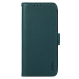 EIDERWOOD Google Pixel 11 Pro XL Flipcover - Indbygget RFID-Blocker & Kortholder - Mørkegrøn