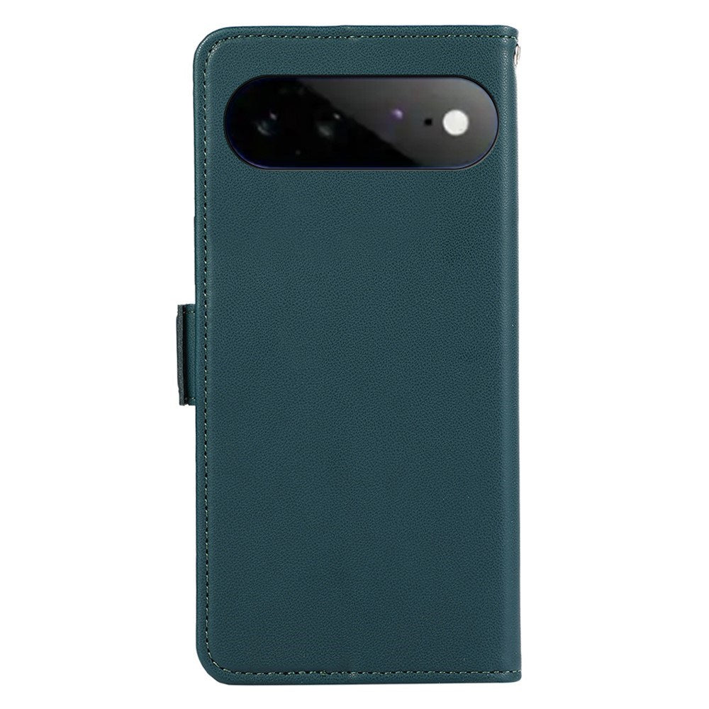 EIDERWOOD Google Pixel 11 Pro XL Flipcover - Indbygget RFID-Blocker & Kortholder - Mørkegrøn