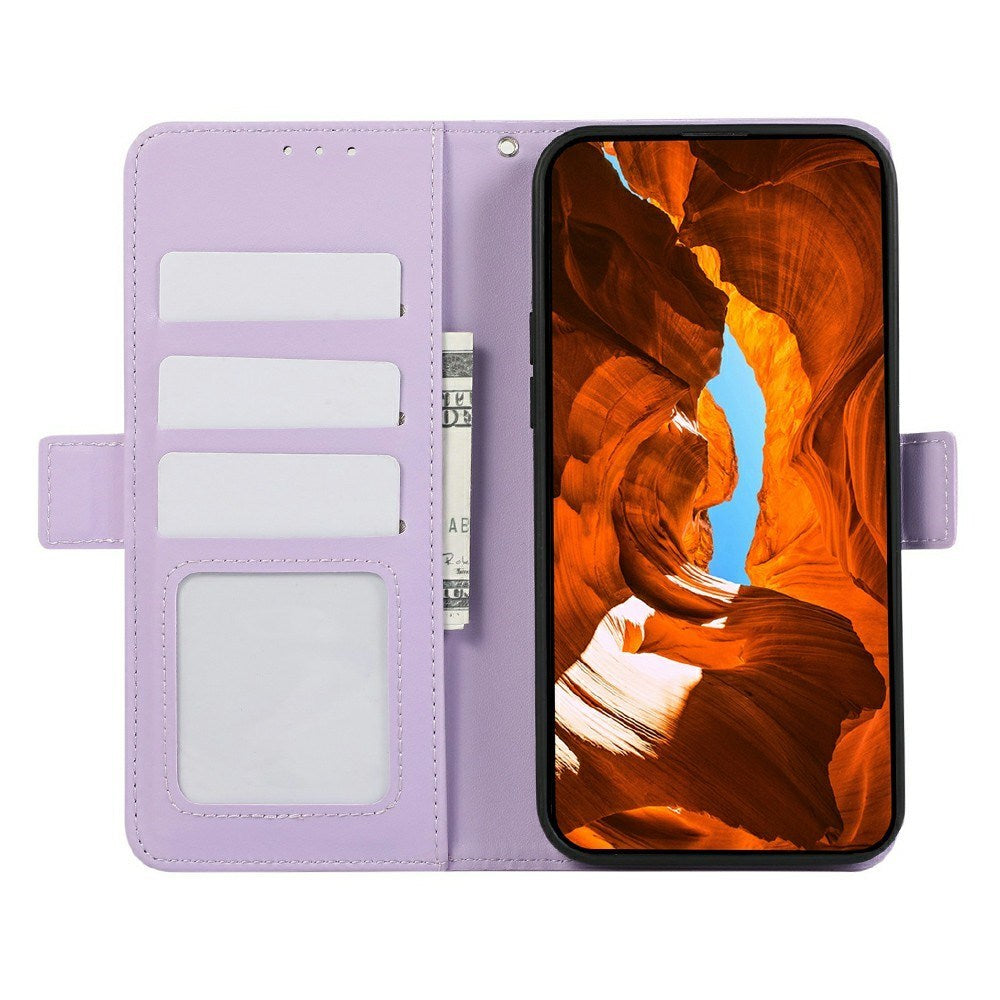 EIDERWOOD Google Pixel 11 Pro XL Flipcover - Indbygget RFID-Blocker & Kortholder - Lilla