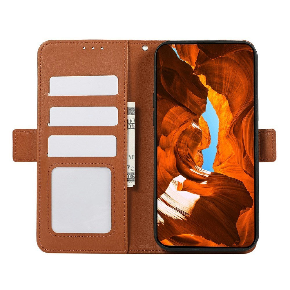 EIDERWOOD Google Pixel 11 Pro XL Flipcover - Indbygget RFID-Blocker & Kortholder - Brun