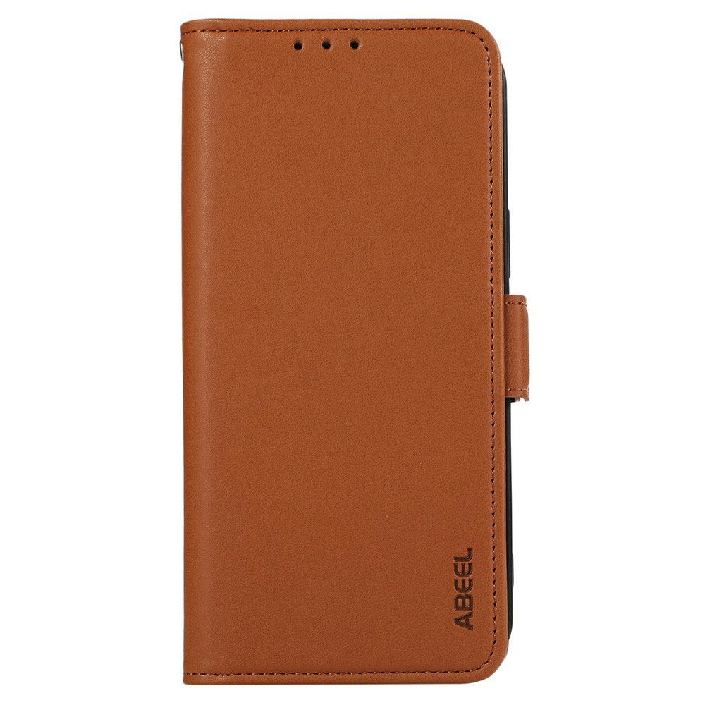 EIDERWOOD Google Pixel 11 Pro XL Flipcover - Indbygget RFID-Blocker & Kortholder - Brun
