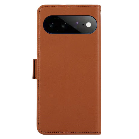 EIDERWOOD Google Pixel 11 Pro XL Flipcover - Indbygget RFID-Blocker & Kortholder - Brun