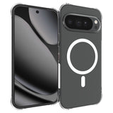 Google Pixel 11 Pro XL EIDERWOOD Fleksibelt Plast Bagside Cover m. Stødabsorberende Hjørner - MagSafe Kompatibel - Gennemsigtig