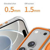 iPhone 17 Pro Max EIDERWOOD Hybrid Mobilcover med Ståfunktion - MagSafe Kompatibel - Gennemsigtig / Lyserød