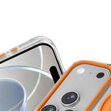 iPhone 17 Pro Max EIDERWOOD Hybrid Mobilcover med Ståfunktion - MagSafe Kompatibel - Gennemsigtig / Sort