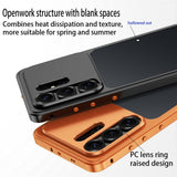 Samsung Galaxy S26 Ultra EIDERWOOD Varmeafledende Mobilcover - Sølv