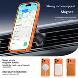 iPhone 17 Pro Max EIDERWOOD Mobilcover m. Varmeafledning & 360° Roterende Kickstand - MagSafe Kompatibel - Blå