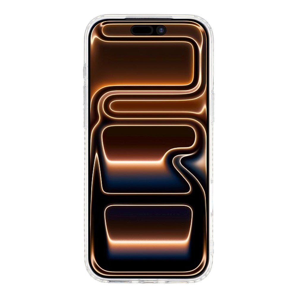 iPhone 17 Pro Max EIDERWOOD Hybrid Mobilcover m. Rhinsten & Blomsterdesign - Gennemsigtig / Kirsebærblomster