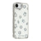 iPhone 17e / 16e EIDERWOOD Hybrid Mobilcover m. Rhinsten & Blomsterdesign - Hvid / Blomster