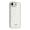 iPhone 17e / 16e EIDERWOOD Hybrid Mobilcover m. Rhinsten & Blomsterdesign - Hvid / Forårsblomster