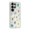 Samsung Galaxy S26 Ultra EIDERWOOD Hybrid Mobilcover m. Rhinsten & Blomsterdesign - Hvid / Flerfarvede Blomster