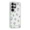 Samsung Galaxy S26 Ultra EIDERWOOD Hybrid Mobilcover m. Rhinsten & Blomsterdesign - Hvid / Blomster