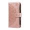 iPhone 17 Pro EIDERWOOD Flipcase m. 9 x Kortholder / Lynlåslomme / RFDI-Blokering / Rem - Rose Gold