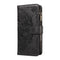 iPhone 17 Pro EIDERWOOD Flipcase m. 9 x Kortholder / Lynlåslomme / RFDI-Blokering / Rem - Sort