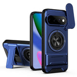 Google Pixel 11 / 11 Pro EIDERWOOD Håndværker Cover - Kickstand & Cam Slider - MagSafe Kompatibel - Blå
