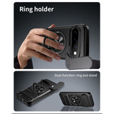 Google Pixel 11 / 11 Pro EIDERWOOD Håndværker Cover - Kickstand & Cam Slider - MagSafe Kompatibel - Rød