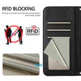 Honor 600 / 600 Pro EIDERWOOD Kunstlæder Flip Cover inkl. Strop - Sort