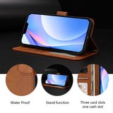 Honor 600 / 600 Pro EIDERWOOD Kunstlæder Flip Cover inkl. Strop - Brun