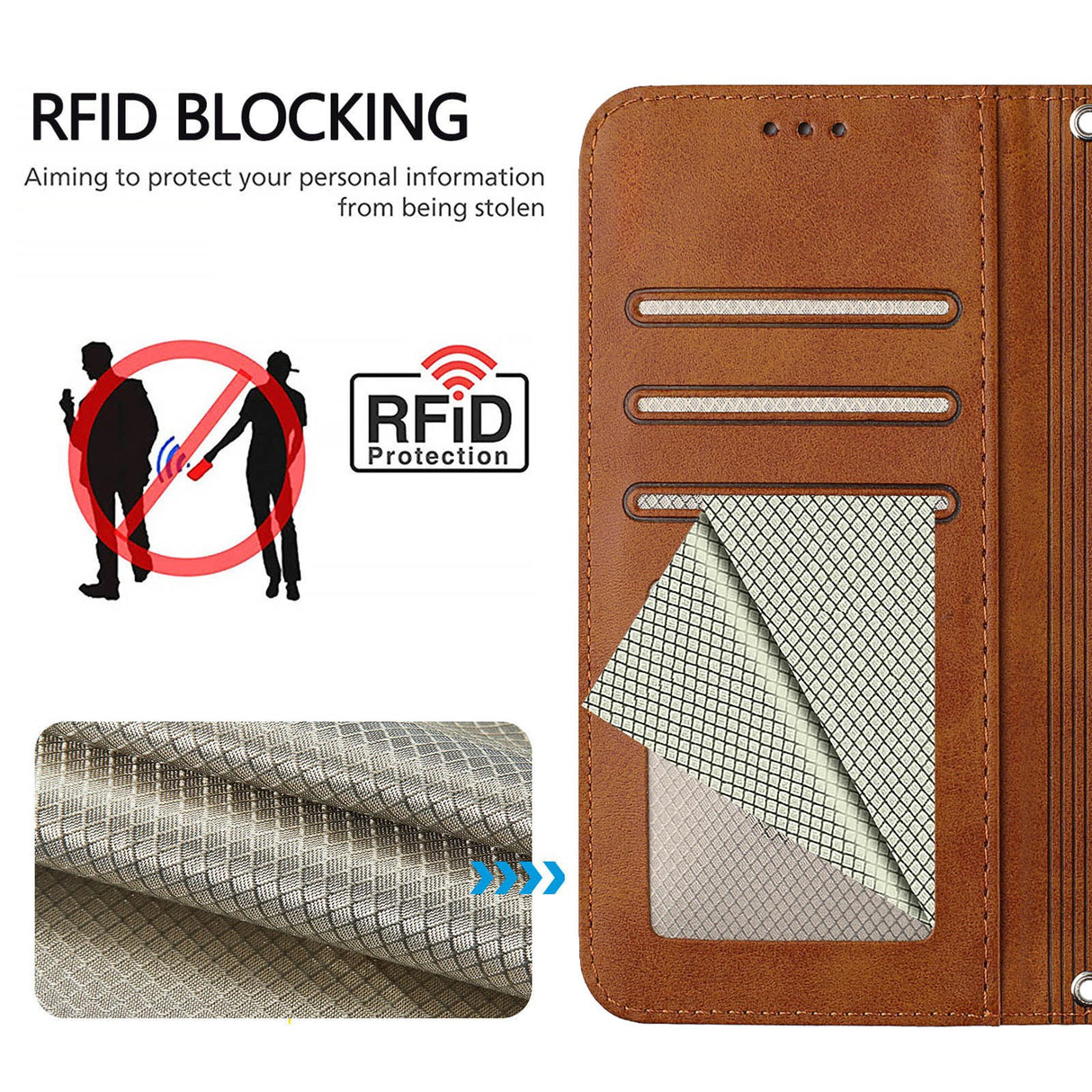 Honor 600 / 600 Pro EIDERWOOD Kunstlæder Flip Cover inkl. Strop - Brun