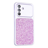 Samsung Galaxy A17 (5G) EIDERWOOD Fleksibelt Plast Bagside Cover m. Glitter - Lilla
